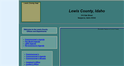 Desktop Screenshot of lewiscountyid.us