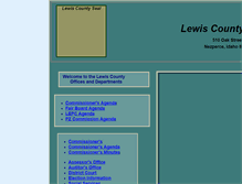 Tablet Screenshot of lewiscountyid.us